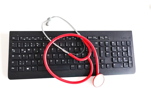 medicine, telemedicine, stethoscope, doctor, practice, online consultation. Collecting subject-matter input from busy employees